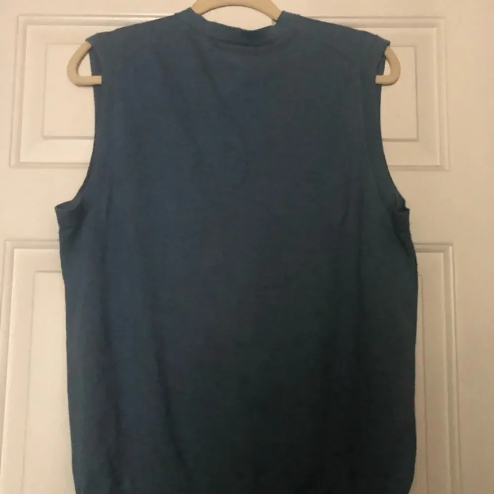 Banana Republic Blue Sweater Vest Medium